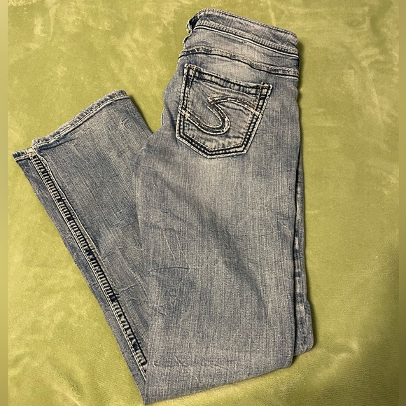 Silver Suki High baby Bootcut Jeans. Women’s size 29/33 - Picture 2 of 6